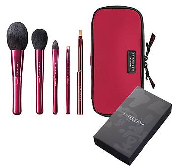 картинка CHIKUHODO Passion Series Brush Set of 5 brushes магазин одежды и аксессуаров являющийся официальным дистрибьютором в России  CHIKUHODO Passion Series Brush Set of 5 brushes