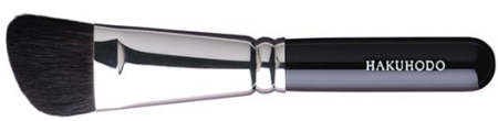 Hakuhodo G504 Blush Brush M angled H2184