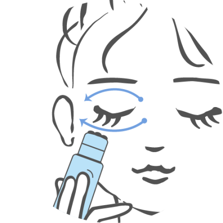 Kose Cosmeport Clear Turn Repair Eye ski serum with roller applicator, 20 ml