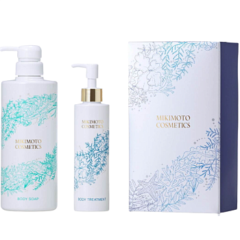 Купить MIKIMOTO COSMETICS Christmas Coffret Body Care Set Подарочный набор по уходу за телом в лимитированном новогоднем дизайне на 36best.com — фото MIKIMOTO COSMETICS Christmas Coffret Body Care Set Подарочный набор по уходу за телом в лимитированном новогоднем дизайне - фото