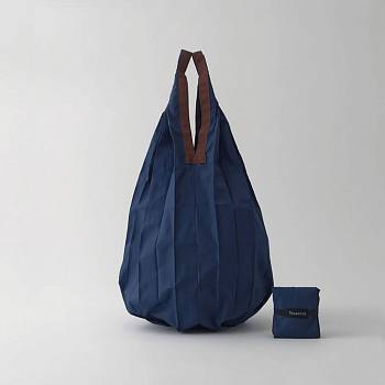 MARNA Shupatto Compact Bag Drop Cкладная сумочка-капля, Navy Морской M MARNA Shupatto Compact Bag Drop Cкладная сумочка-капля, Navy Морской M