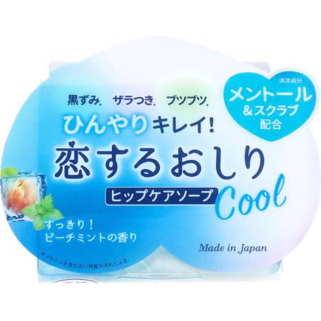 PELICAN Koi Suru Oshiri Hip Care Soap Cool, 80 g