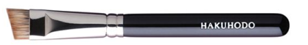 картинка Hakuhodo B524BkSL = G524 Eye Brow Brush L angled eyebrow Brush магазин одежды и аксессуаров являющийся официальным дистрибьютором в России  Hakuhodo B524BkSL = G524 Eye Brow Brush L angled eyebrow Brush