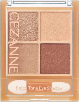 Cezanne Beige Tone Eye Shadow Shadow palette with beige undertone with three-dimensional effect, 03 antique beige Cezanne Beige Tone Eye Shadow Shadow palette with beige undertone with three-dimensional effect, 03 antique beige