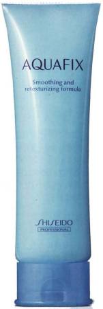 картинка Shiseido Professional Aquafix Treatment Heat Protective Hair Gel, 90 g магазин одежды и аксессуаров являющийся официальным дистрибьютором в России  Shiseido Professional Aquafix Treatment Heat Protective Hair Gel, 90 g