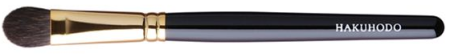 картинка S121GBk Hakuhodo Eye Shadow Brush round and flat Brush for eyes магазин одежды и аксессуаров являющийся официальным дистрибьютором в России  S121GBk Hakuhodo Eye Shadow Brush round and flat Brush for eyes