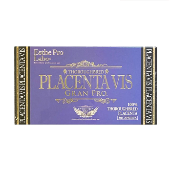 Esthe Pro Labo Placenta Vis 100% Placenta of thoroughbred horses for beauty and health, for 1 month