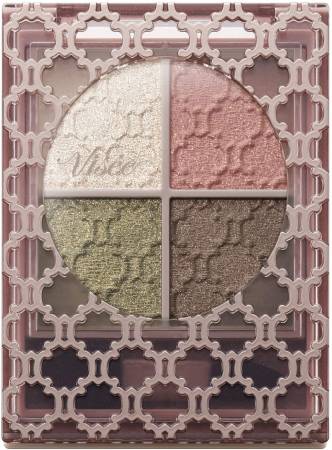 картинка Kose Visee Glossy Rich Eye Shadow, 4.5 g магазин одежды и аксессуаров являющийся официальным дистрибьютором в России  Kose Visee Glossy Rich Eye Shadow, 4.5 g