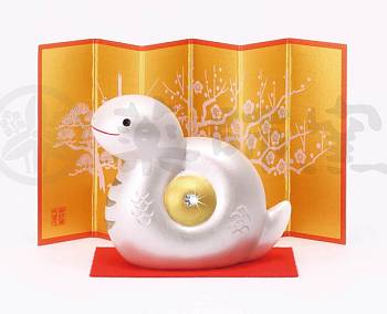 Snake figurine with crystal (89) - symbol of 2025