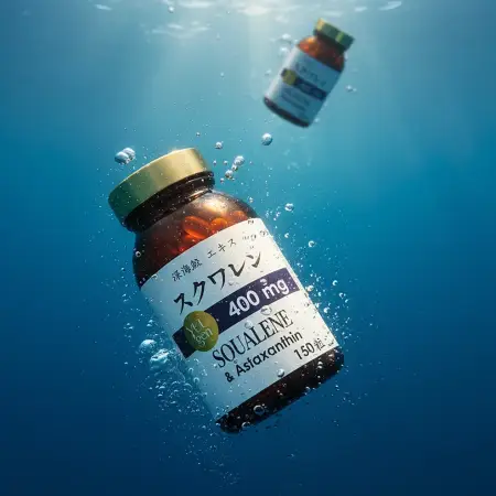 YUUGEN YouGenki Squalene & Astaxanthin, for 1-2 months