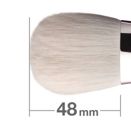 картинка J5541 Hakuhodo Powder Brush Round & Flat магазин одежды и аксессуаров являющийся официальным дистрибьютором в России  J5541 Hakuhodo Powder Brush Round & Flat
