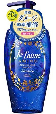 KOSE Cosmeport Je l'aime Amazing Sleek Deep Moist Shampoo shampoo, non-silicone