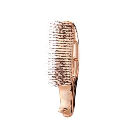 картинка S Heart S Scalp Brush Plus Short Gold магазин одежды и аксессуаров являющийся официальным дистрибьютором в России  S Heart S Scalp Brush Plus Short Gold