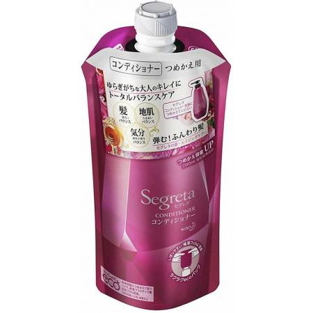 KAO Segreta Anti-Aging Hair Conditioner, 340 ml - Refil