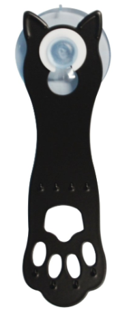 Sponge Catcher Mini Suction Cup Sponge Holder, Black