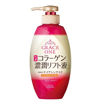 KOSE Cosmeport Grace One Wrinkle Lift Liquid Лечебная антивозрастная эссенция все-в-одном, 230 мл - фото
