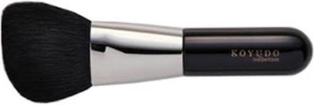 картинка KOYUDO fu-pa13-b Angled Powder & Shading Brush black / S face Brush магазин одежды и аксессуаров являющийся официальным дистрибьютором в России  KOYUDO fu-pa13-b Angled Powder & Shading Brush black / S face Brush