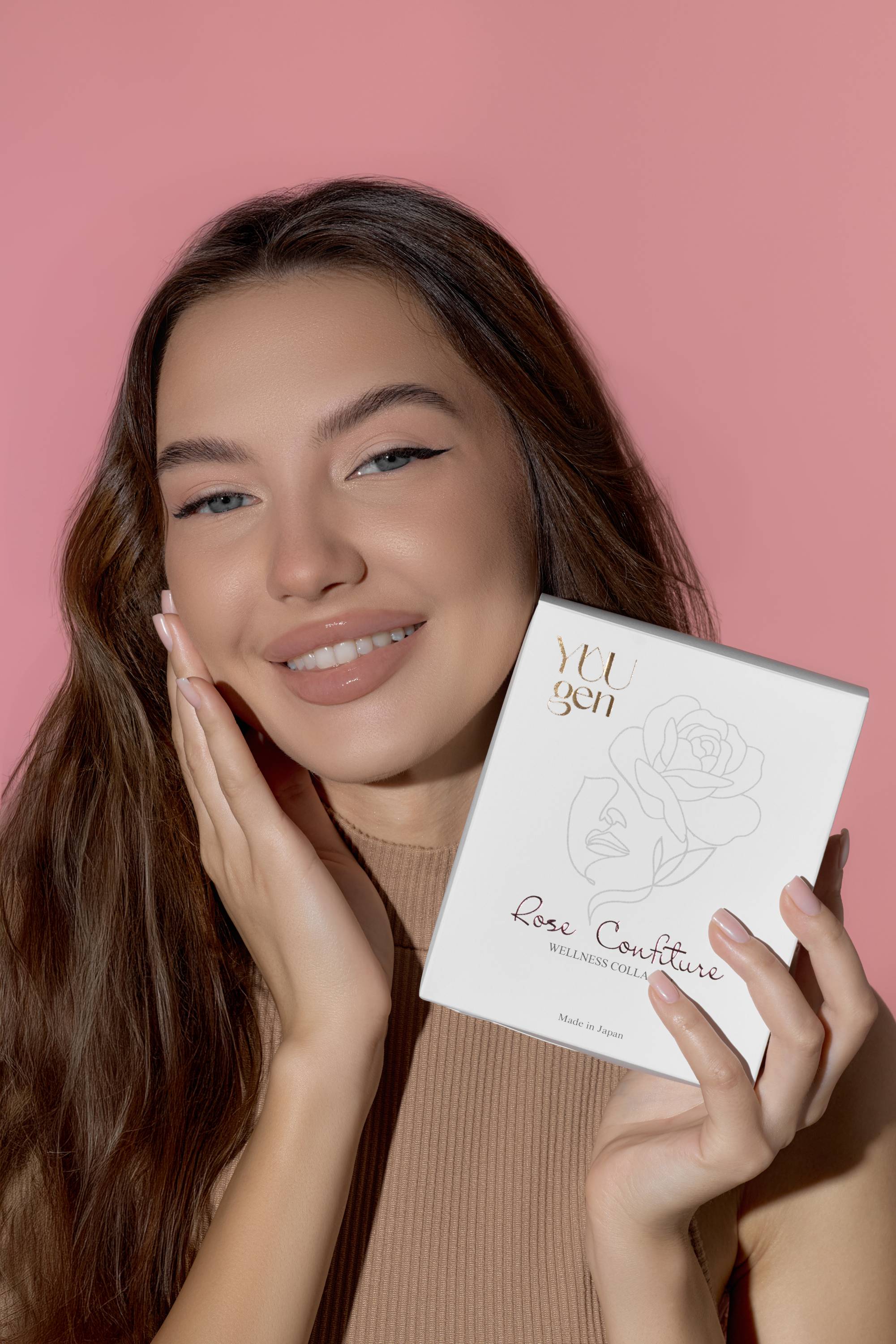 YUUGEN Rose Confiture Wellness collagen Коллаген-конфитюр 3000 мг с плацентой розы, на 1 месяц - фото