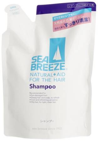 SEA BREEZE shampoo for oily scalp and all hair types, Shiseido