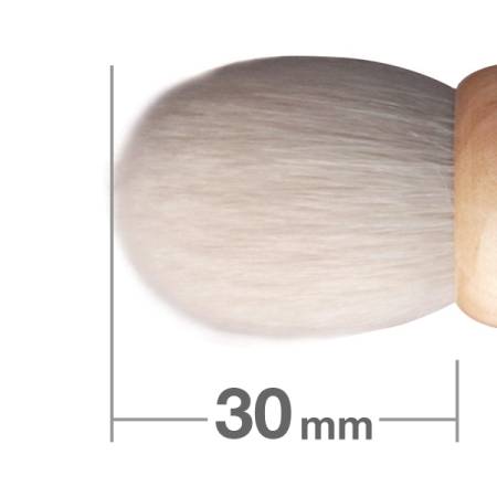 картинка Hakuhodo Maple Kinoko Brush White Small H3011 магазин одежды и аксессуаров являющийся официальным дистрибьютором в России  Hakuhodo Maple Kinoko Brush White Small H3011