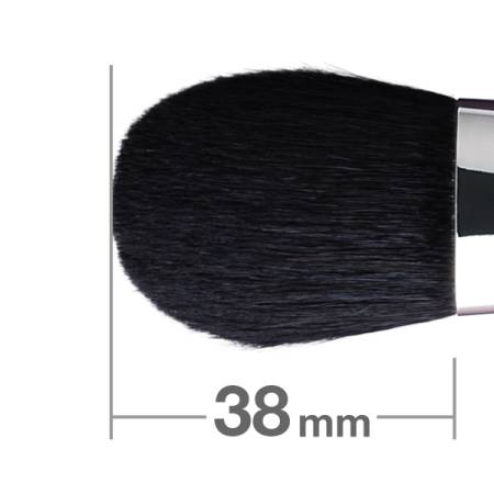 G506 Hakuhodo Blush Brush M round and flat H2186