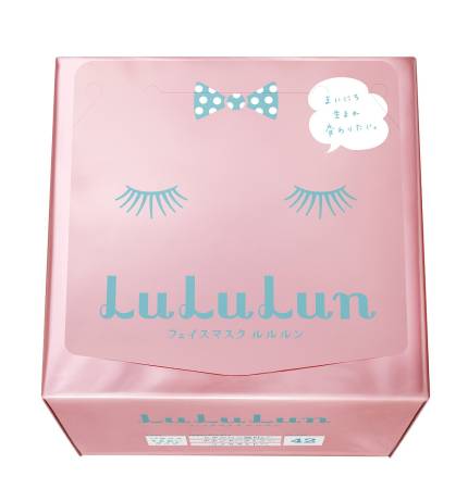 LULULUN Moisturising Mask Pink face mask