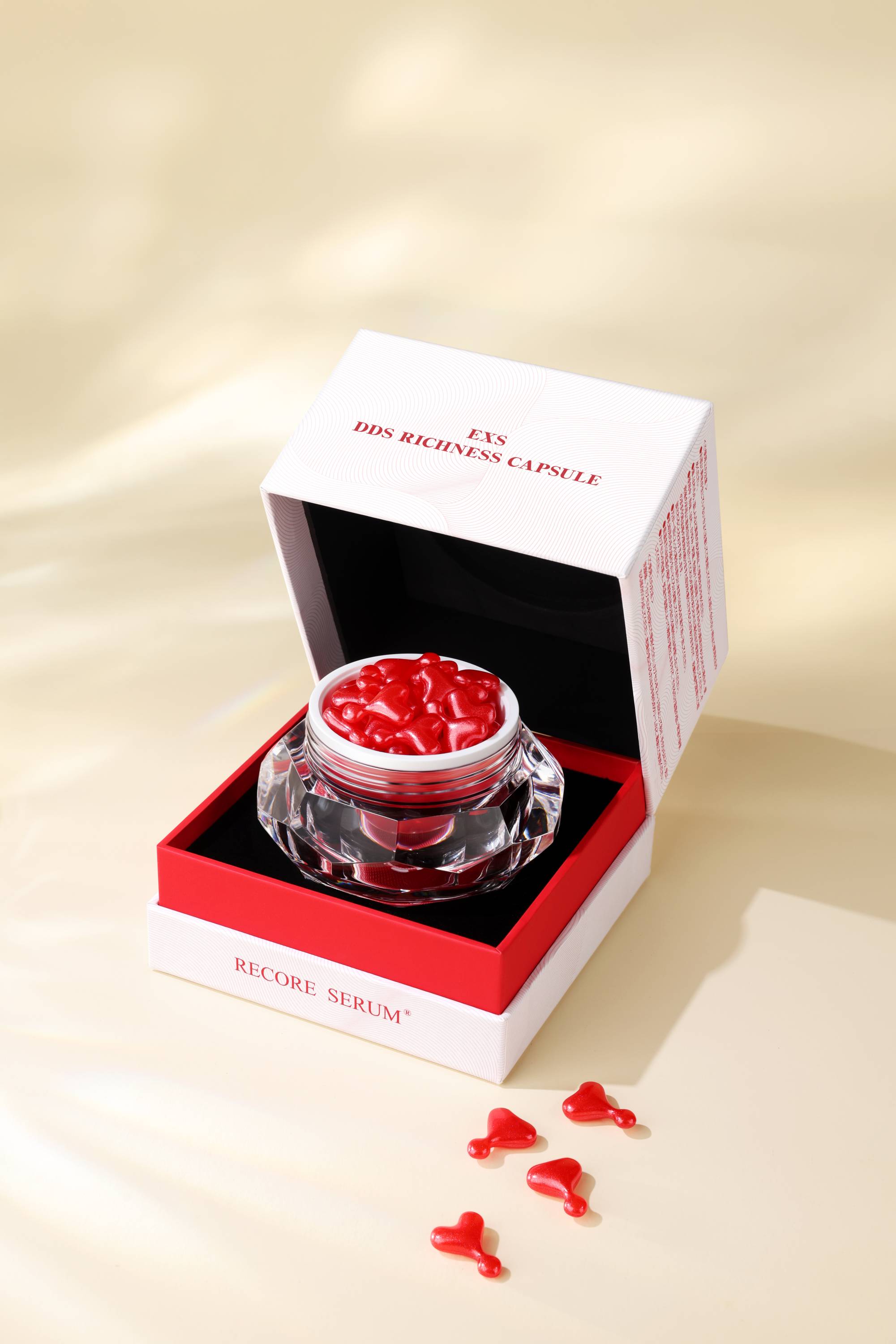 RECORESERUM BIJOU DE MER EXS  DDS  Richness Capsule Капсульная масляная сыворотка для регенерации кожи с экзосомами, 48 шт  - фото