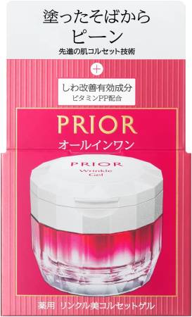Shiseido PRIOR Medicated Wrinkle Beauty Corset Gel, 90 g