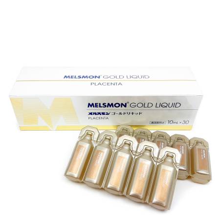 картинка Melsmon Placenta Gold Liquid Melson the liquid extract of Golden placenta 10ml x 30pcs магазин одежды и аксессуаров являющийся официальным дистрибьютором в России  Melsmon Placenta Gold Liquid Melson the liquid extract of Golden placenta 10ml x 30pcs