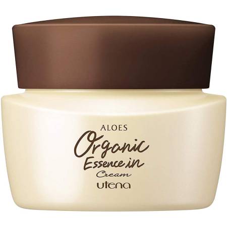 Utena Aloes Organic Essence In Cream Moisturizing Face Cream with Aloe, 44g