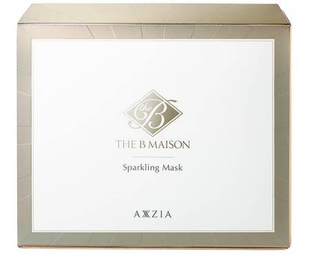 AXXZIA THE B MAISON Sparkling Mask Alginate carboxy mask for instant skin improvement, 10 applications