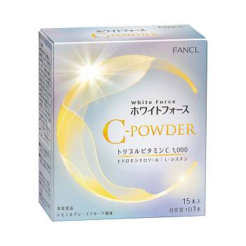 Купить  FANCL White Force C Powder Три типа витамина С для защиты от солнца и пигментации, на 15 дней на 36best.com — фото  FANCL White Force C Powder Три типа витамина С для защиты от солнца и пигментации, на 15 дней - фото