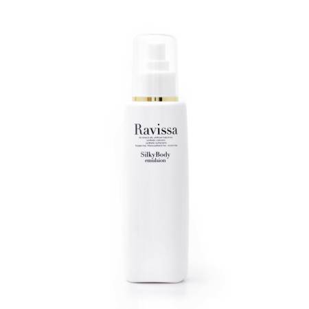 картинка RAVISSA Silky Body Emulsion, 120 ml магазин одежды и аксессуаров являющийся официальным дистрибьютором в России  RAVISSA Silky Body Emulsion, 120 ml