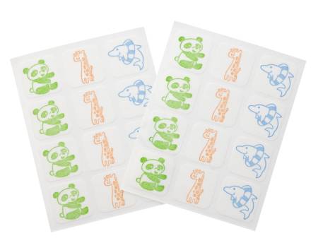 картинка Pigeon Stickers mosquito repellent for babies from birth, 60pcs магазин одежды и аксессуаров являющийся официальным дистрибьютором в России  Pigeon Stickers mosquito repellent for babies from birth, 60pcs