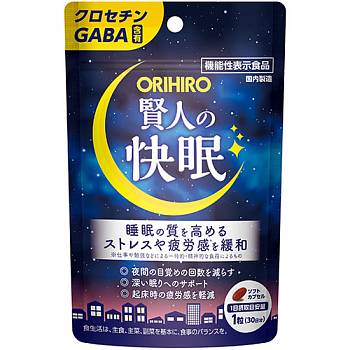 Japanese Vitamins - Buy Japanese Vitamins Online | 36Best Kawai ORIHIRO Kenja no Kaimin to improve sleep "Sage's Dream", for 1 month