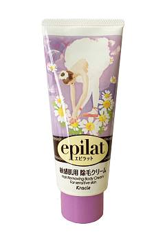 KANEBO Kracie Epilat  Крем для депиляции для чувствительной кожи, туба 150 гр. - фото