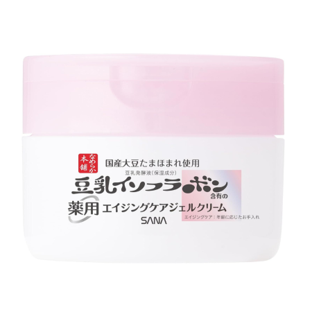 Sana Nameraka Honpo Medicated Wrinkle Gel 7-in-1 therapeutic gel cream against wrinkles and pigmentation, 100 g