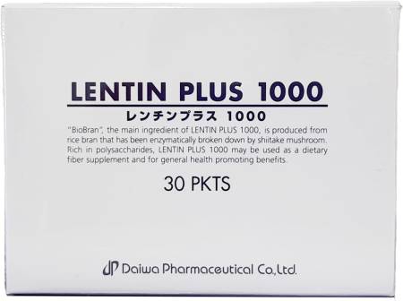LENTIN PLUS 1000 BioBran 30 sachets