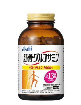 ASAHI Muscle Glucosamine Complex for restoration of joints with muscle grass, for 3 months