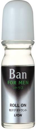 LION Ban For Men Roll On Citrus Deodorant For Men