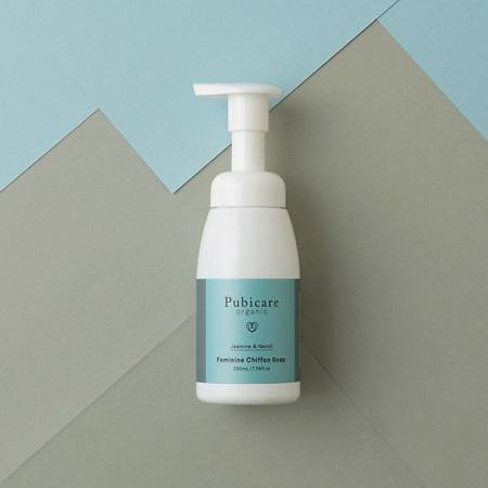 Pubicare Organic Feminine Chiffon Soap for the intimate area with the scent of jasmine and neroli, 220 ml