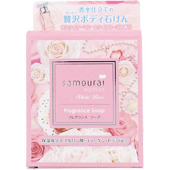 SPR Samourai Woman Fragrance Soap, 80 g, White Rose