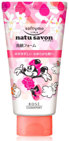 KOSE COSMEPORT SOFTYMO Natu savon Cleansing foam for the face, 130gr