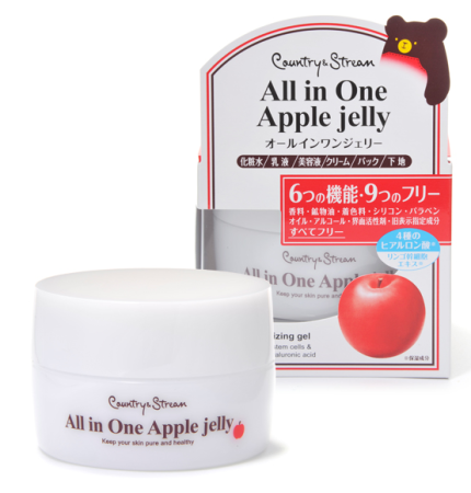 Japanese Skincare - Buy Country Stream All in One Apple Jelly Gel all-in-one 100g Online from Japan | 36Best Kawai Country Stream All in One Apple Jelly Gel all-in-one 100g