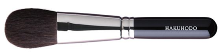 картинка Hakuhodo B5519BkSL = G5519BkSL Powder Brush магазин одежды и аксессуаров являющийся официальным дистрибьютором в России  Hakuhodo B5519BkSL = G5519BkSL Powder Brush