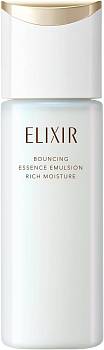 Shiseido Elixir Bouncing Moisture Essence Emulsion Rich Moisture Эмульсия для зрелой кожи, увлажняющая, 130 мл