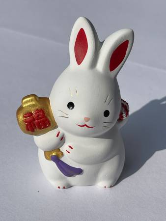 Rabbit with a bell - a symbol of 2023 (52)