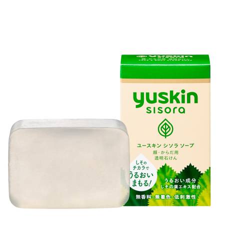 Japanese Skincare - Buy YUSKIN Sisora Soap Face and Body, 90 g Online from Japan | 36Best Kawai YUSKIN Sisora Soap Face and Body, 90 g
