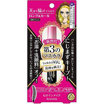 KISSME Heroine Make SP Advanced Film Long & Curl Mascara Стойкая тушь для ресниц черная, длина и подкручивание KISSME Heroine Make SP Advanced Film Long & Curl Mascara Стойкая тушь для ресниц черная, длина и подкручивание