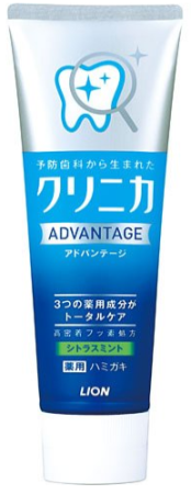 картинка Toothpaste with a slight scent of mint and vitamin E 130gr, series Clinika Advantage,Lion магазин одежды и аксессуаров являющийся официальным дистрибьютором в России  Toothpaste with a slight scent of mint and vitamin E 130gr, series Clinika Advantage,Lion